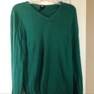 {HP🎉} Men’s * H&M Green Sweater